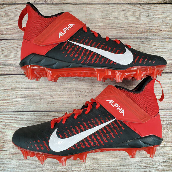 Nike Alpha Menace Pro 2 Mid Football Cleats Men's Size 14 - Picture 5 of 8